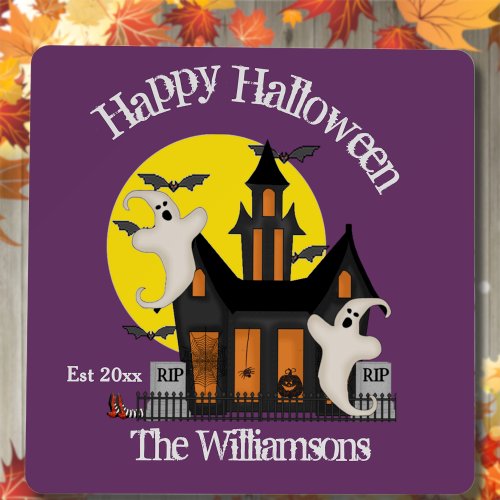 Halloween Haunted House Foamboard Sign