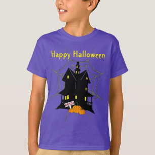 Halloween Haunted House For Sale Kids' T-Shirt