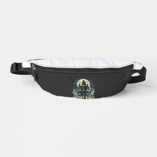Halloween Haunted House Fright Vibes Design Fanny Pack