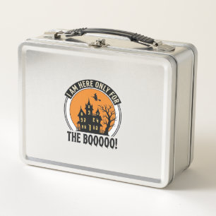 Halloween Haunted House Funny Boo Vintage_1 Metal Lunch Box