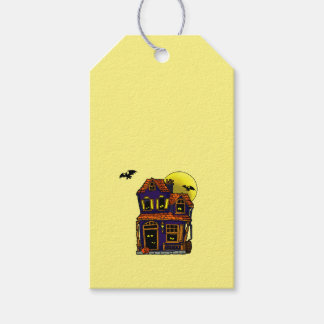Halloween Haunted House Gift Tag