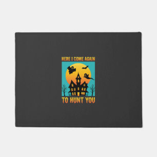 Halloween Haunted House Hanging With My Witches Doormat