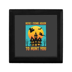 Halloween Haunted House Hanging With My Witches Gift Box