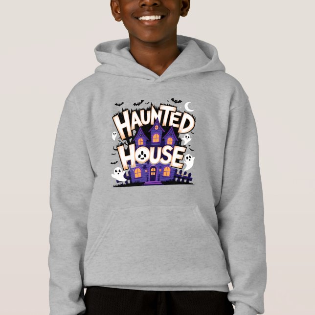 Halloween - Haunted House Hoodie (Front)