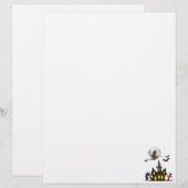 Halloween Haunted House Letterhead (Front/Back)
