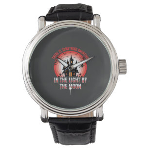 Halloween Haunted House Moonlight Witch Watch