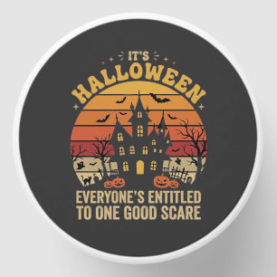 Halloween Haunted House One Good Scare Design_1 Mini Candle Favors