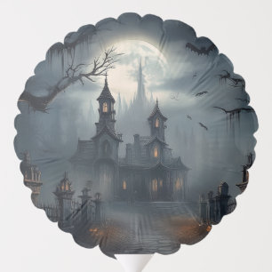 Halloween Haunted House Trick or Treaters Balloon
