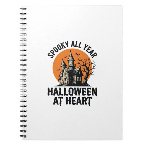 Halloween Haunted House Vintage Engraving Shirt Ar Notebook