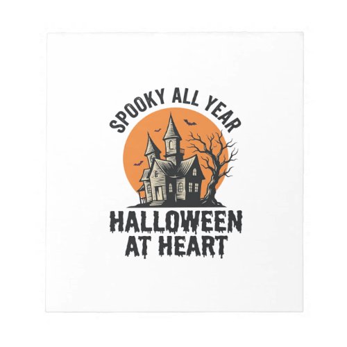 Halloween Haunted House Vintage Engraving Shirt Ar Notepad