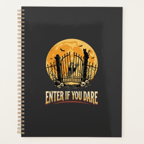 Halloween Haunted Moon Warning Planner