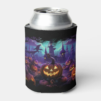 Halloween - Haunted Pumpkins Can Cooler