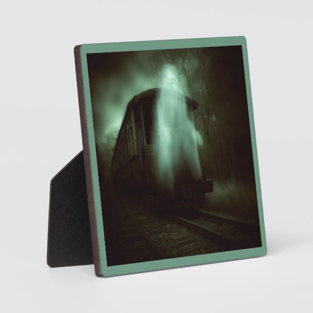 Halloween - Haunted Train 2 Plaque (Front)