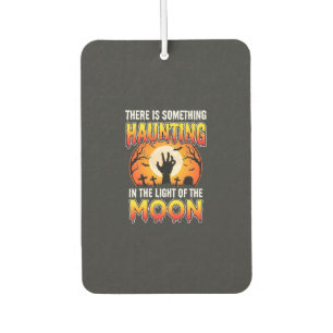 Halloween Haunting Moon Graveyard Horror Air Freshener