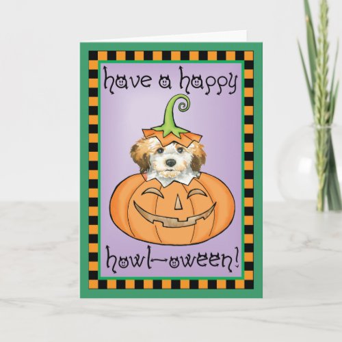 Halloween Havanese Card