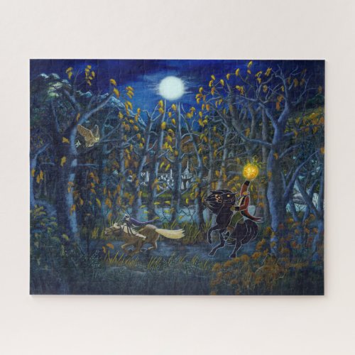 Halloween Headless Horseman Puzzle