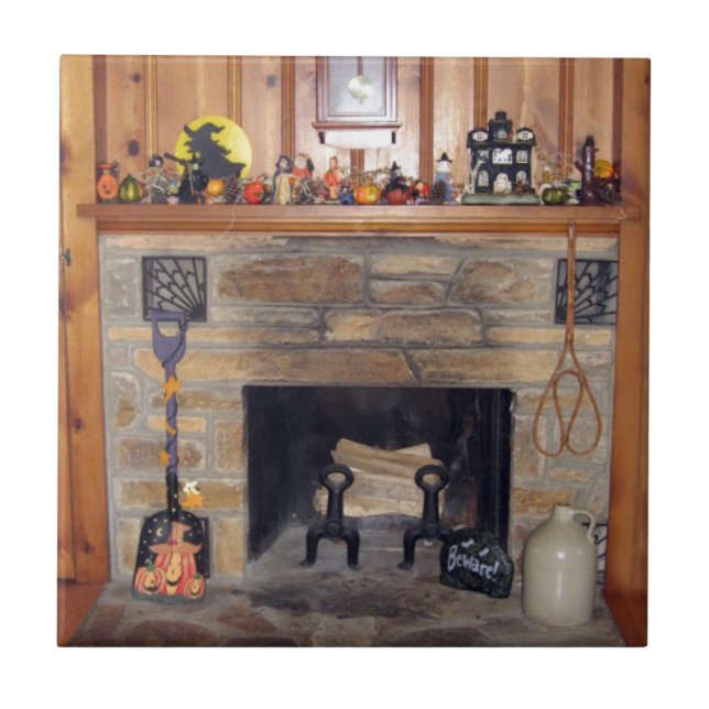 Halloween Hearth Tile (Front)