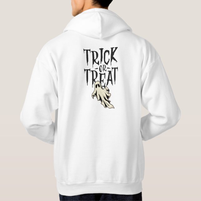 Halloween hides many surprises hoodie (Back)