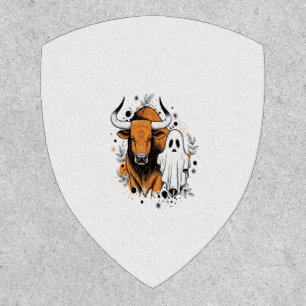 Halloween Highland Cow Pumpkin Patch