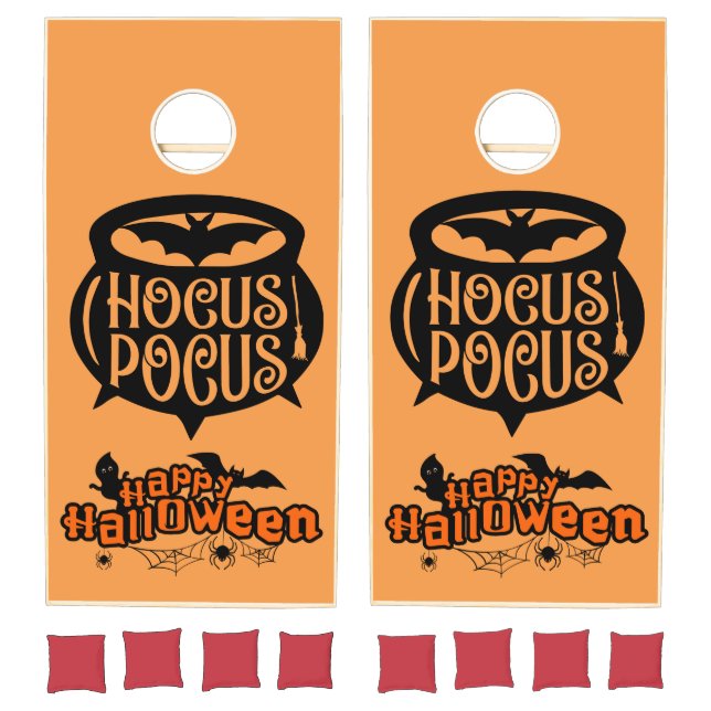 Halloween Hocus Pocus  Cornhole Set (Set)