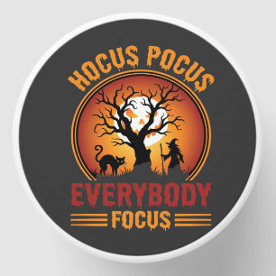 Halloween Hocus Pocus Everybody Focus Witch Tree Mini Candle Favors