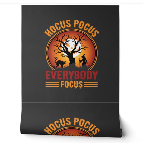 Halloween Hocus Pocus Everybody Focus Witch Tree Wallpaper