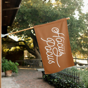 Halloween Hocus Pocus House Flag