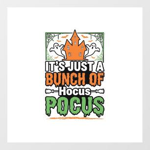Halloween Hocus Pocus Quote Vector Design_1 Floor Decals