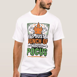Halloween Hocus Pocus Quote Vector Design_1 T-Shirt