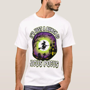 Halloween Hocus Pocus Witch Moon Vector T-Shirt