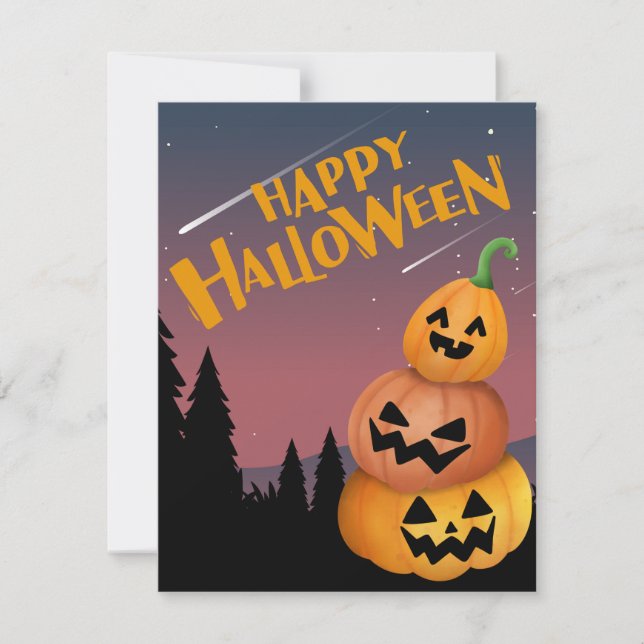HALLOWEEN HOLIDAY CARD (Front)