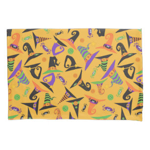 Halloween Holiday Custom Retro Colorful Pillowcase