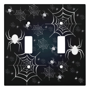 Halloween Holiday Custom Spooky Spider Light Switch Cover