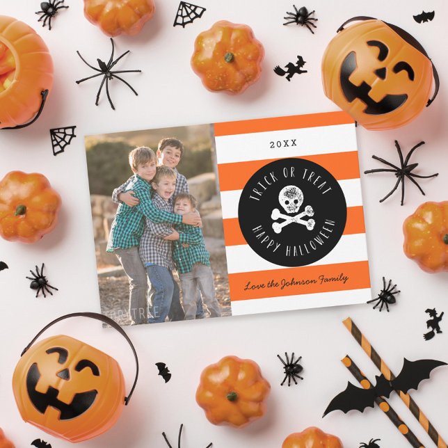 Halloween Holiday Photo Card (Creator Uploaded)