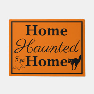 Halloween Home Haunted Home Doormat