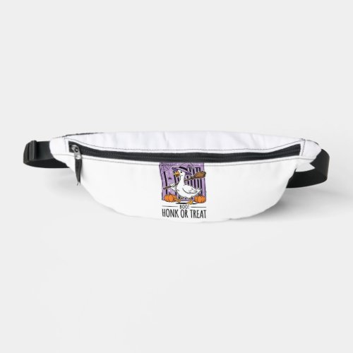 Halloween Honk or Treat Witch Goose Fanny Pack
