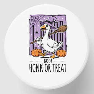 Halloween Honk or Treat Witch Goose Mini Candle Favors