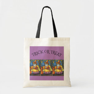 HALLOWEEN HOOTS, OWL WIZARD TRICK OR TREAT TOTE BA BAG
