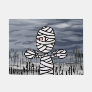 Halloween Horror Creepy Mommy Doormat