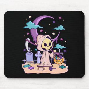 Halloween Horror Gift Pastel Goth Creepy Kawaii Mouse Pad