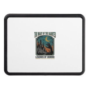 Halloween Horror Haunted Night Vintage Spooky_1 Hitch Cover