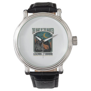 Halloween Horror Haunted Night Vintage Spooky_1 Watch