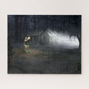 Halloween Horror House Jigsaw Puzzle