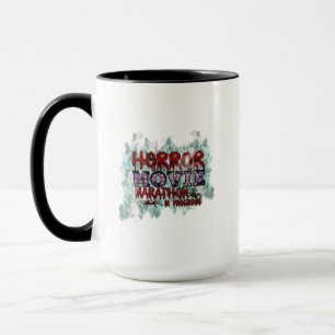 Halloween Horror Movie Marathon In Progress Mug