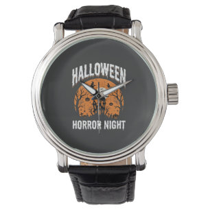 Halloween Horror Night Haunted Castle Vintage Watch