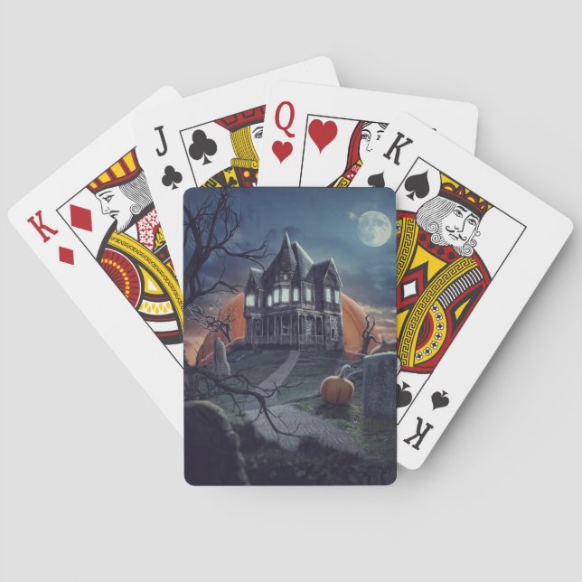 Halloween Horror Night   Poker Cards (Back)