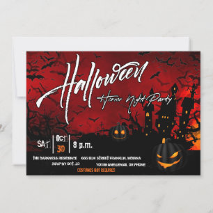 Halloween Horror Nigth Party Invitation