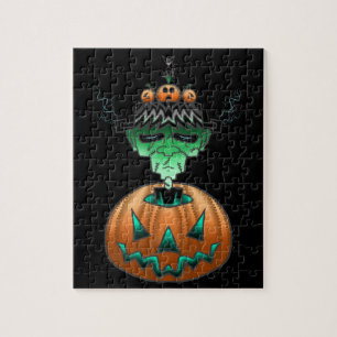 Halloween Horror Punk Zombie Jigsaw Puzzle