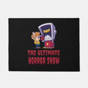 Halloween - Horror Show at Gas Station Doormat
