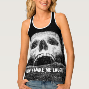 Halloween Horror Skull Tank Top